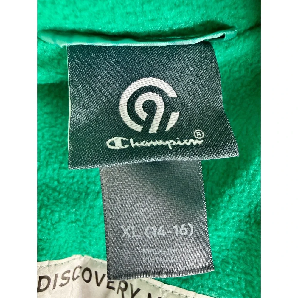 Champion Girls 3-in-1 Reversible System Winter Jacket Green‎ Hooded XL 14-16 NEW